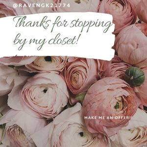 Thanks for checking out my closet!